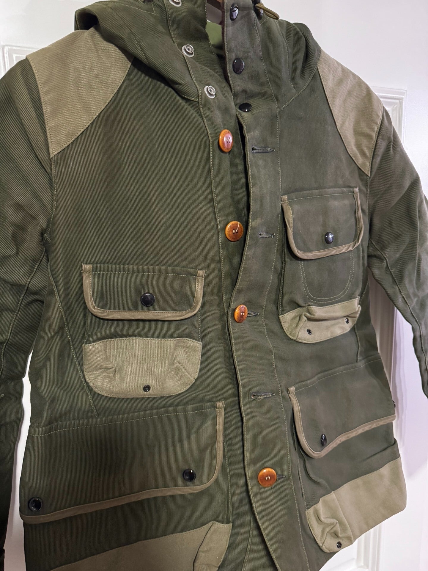 Vintage Freewheelers Green Wood Jacket