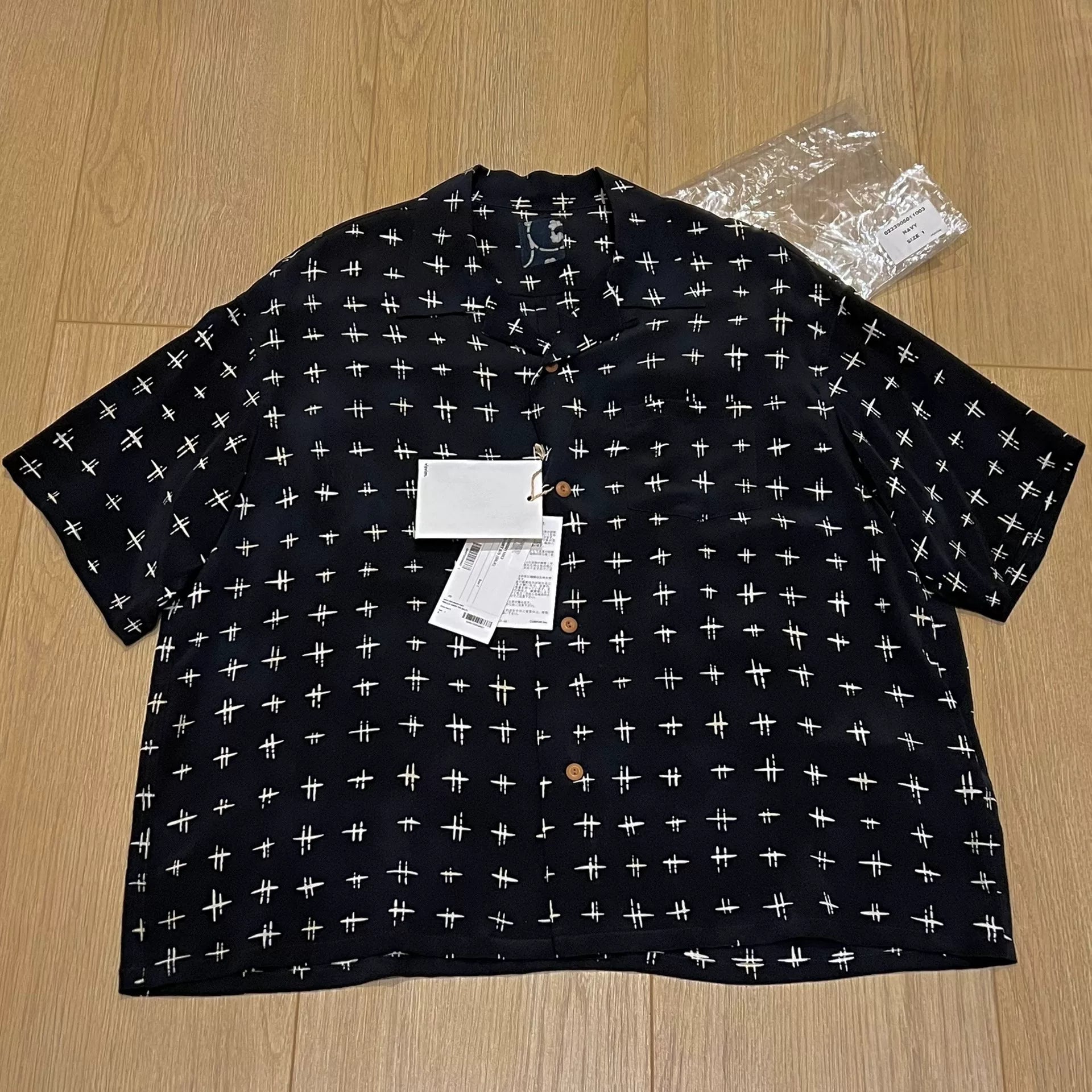 VISVIM 23SS ICT Wallis S/S Silk Shirt