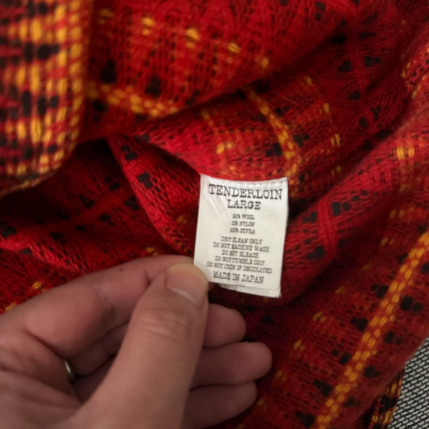 Tenderloin K7 Ethnic Style Wool Shirt