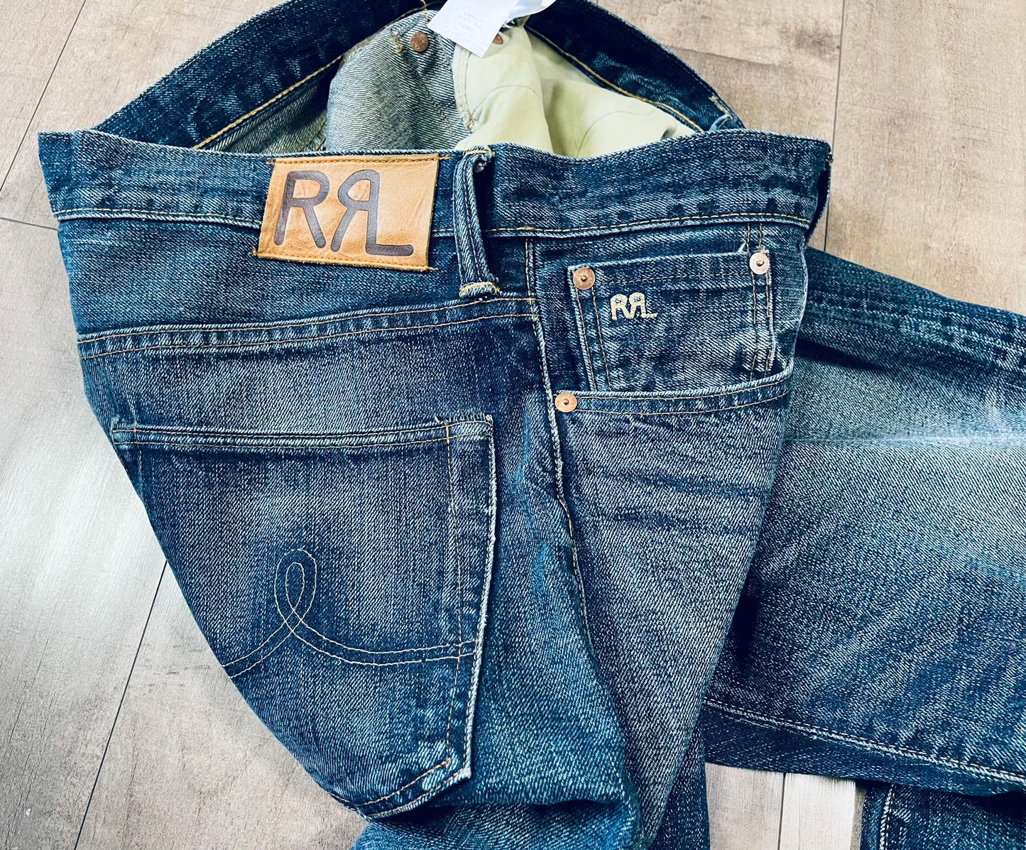 Double RL Vintage Washed Jeans