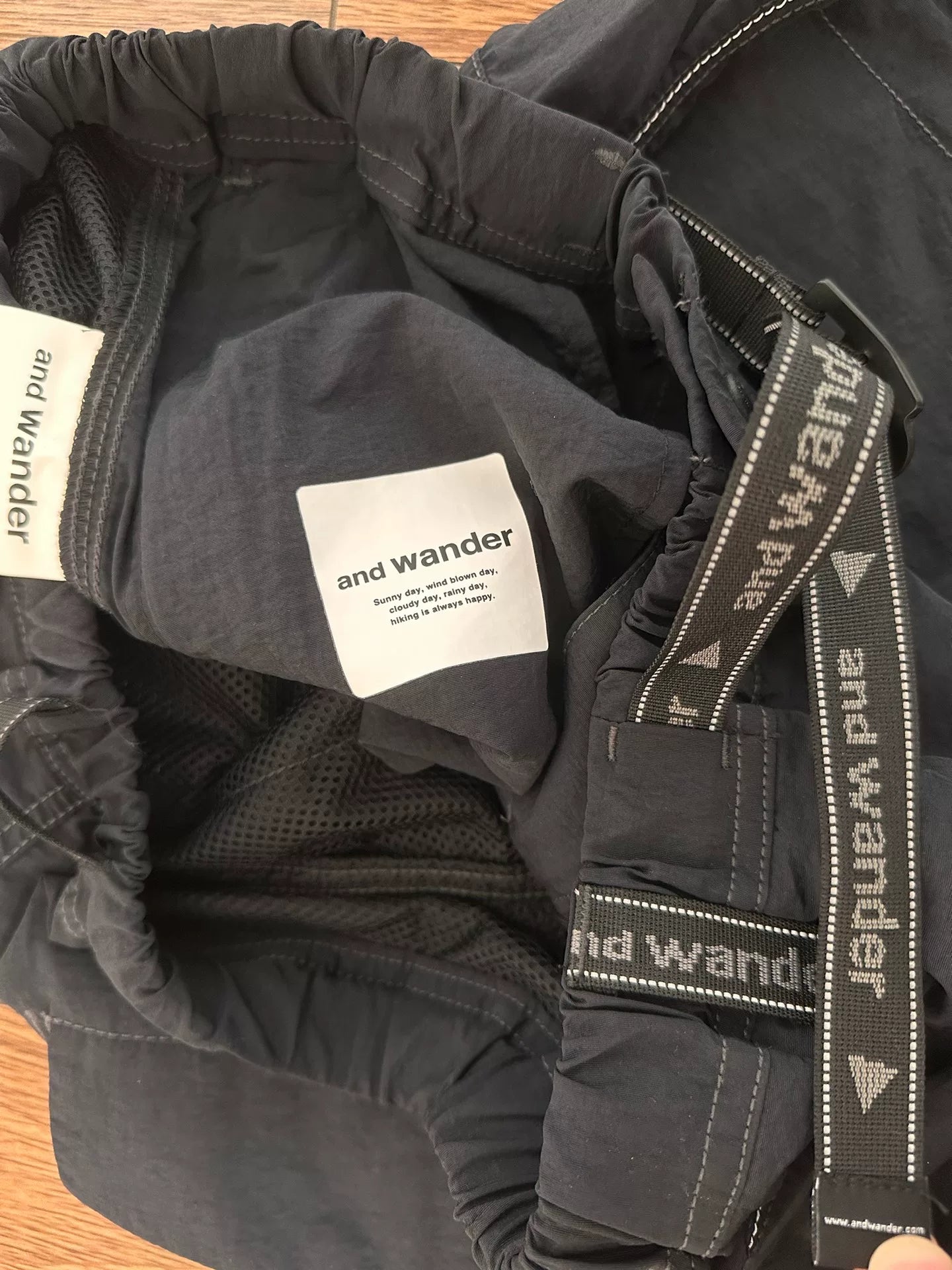 And Wander Taffeta Hiker Shorts