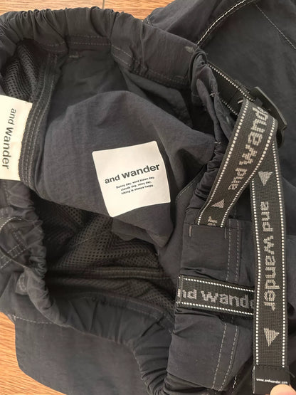 And Wander Taffeta Hiker Shorts