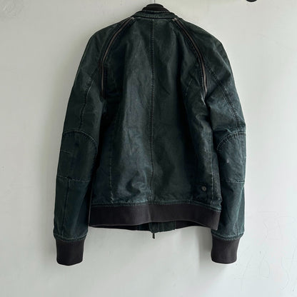 diesel vintage detachable zip jacket