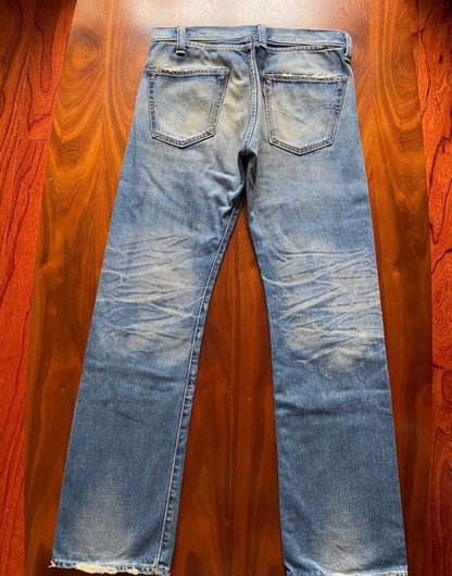 levis vintage clothing distressed jeans size w31