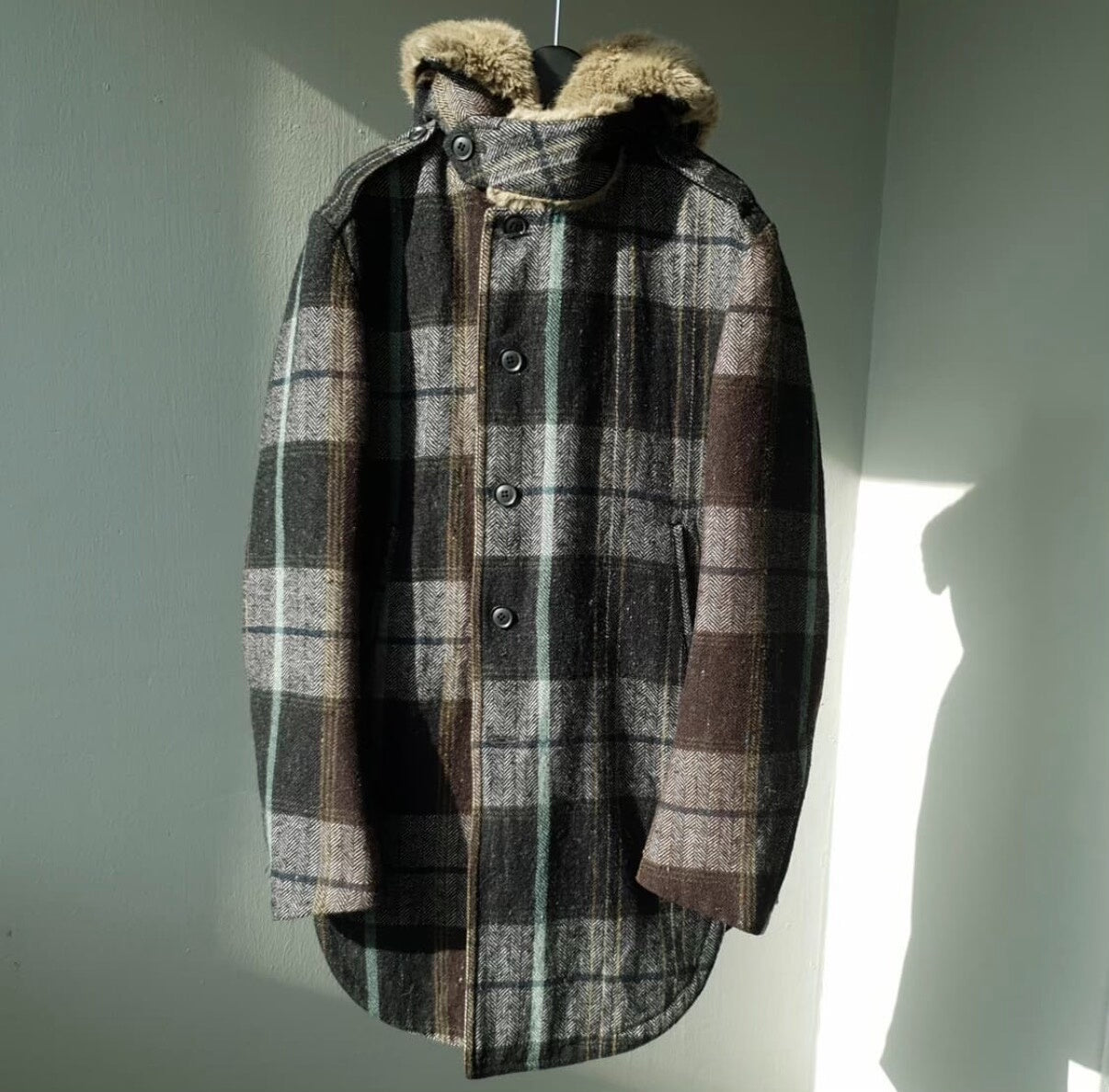 Yohji Yamamoto Plaid N2B Jacket