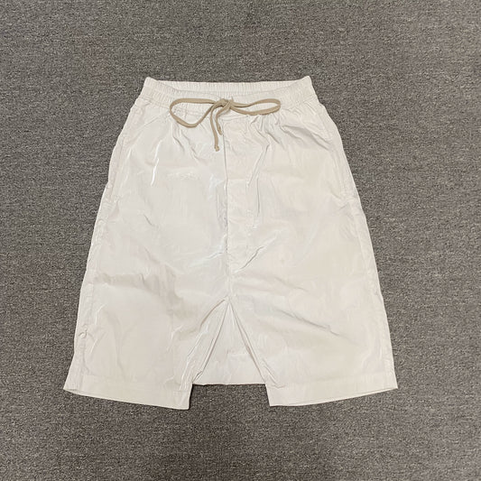 RICK OWENS Main Line Smooth Fabric Shorts