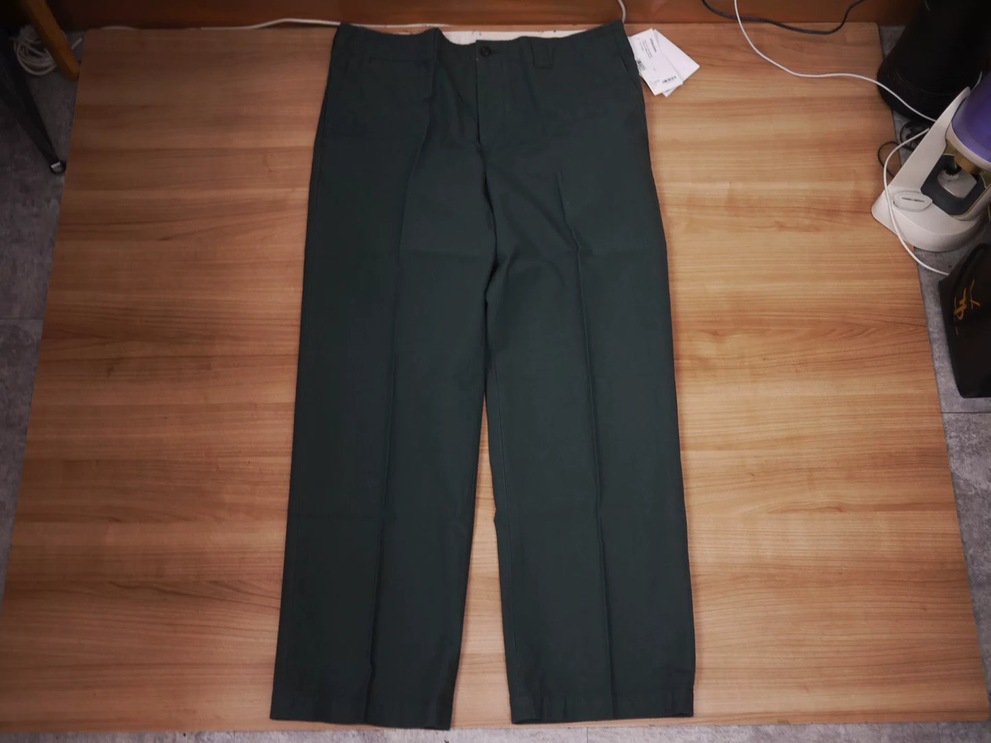 visvim field chino pants size 5 green