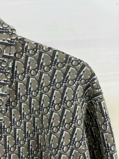 dior printed cotton shirt size M