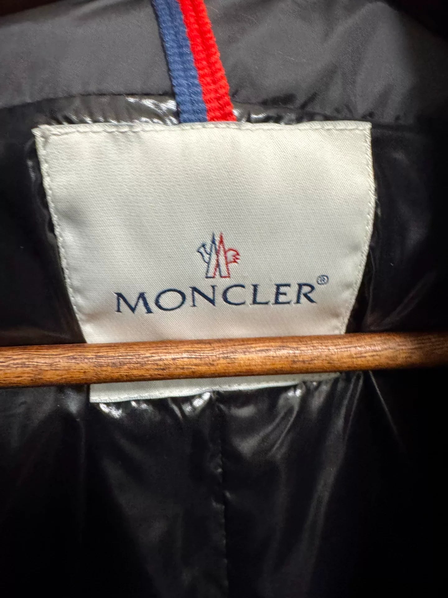 Moncler Mengs Black Hooded Down Jacket