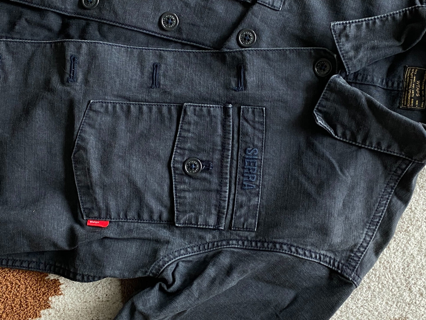 WTAPS Two-Pocket Jacket Navy