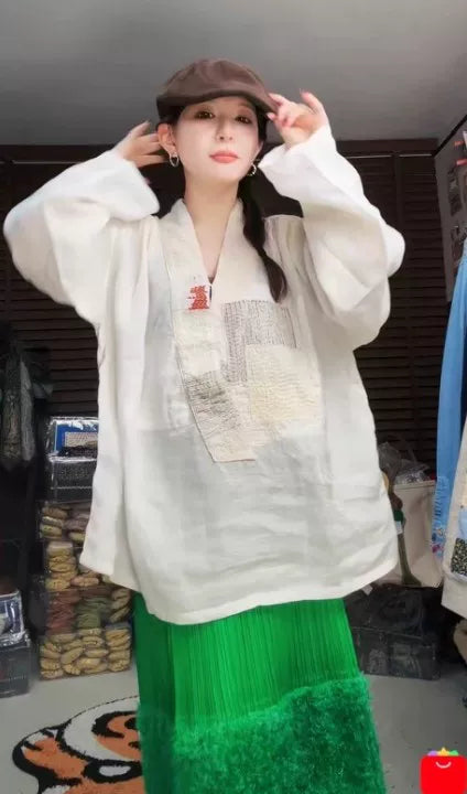 Kapital Japanese Boro White Coat