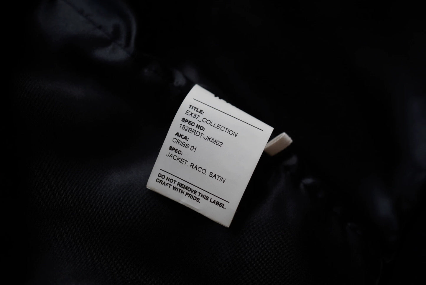 WTAPS Cribs JKT Embroidered Jacket