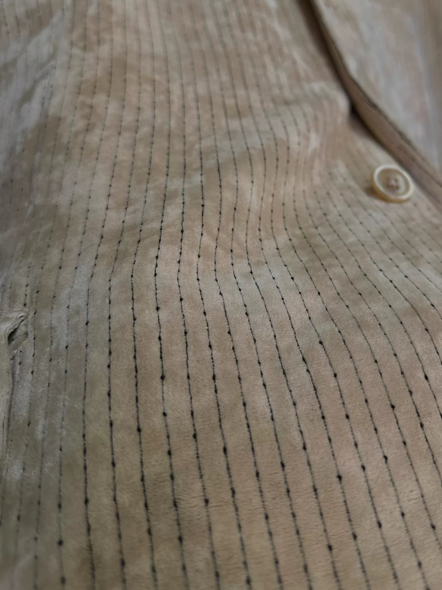 yohji yamamoto vintage velvet coat