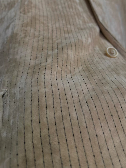 yohji yamamoto vintage velvet coat