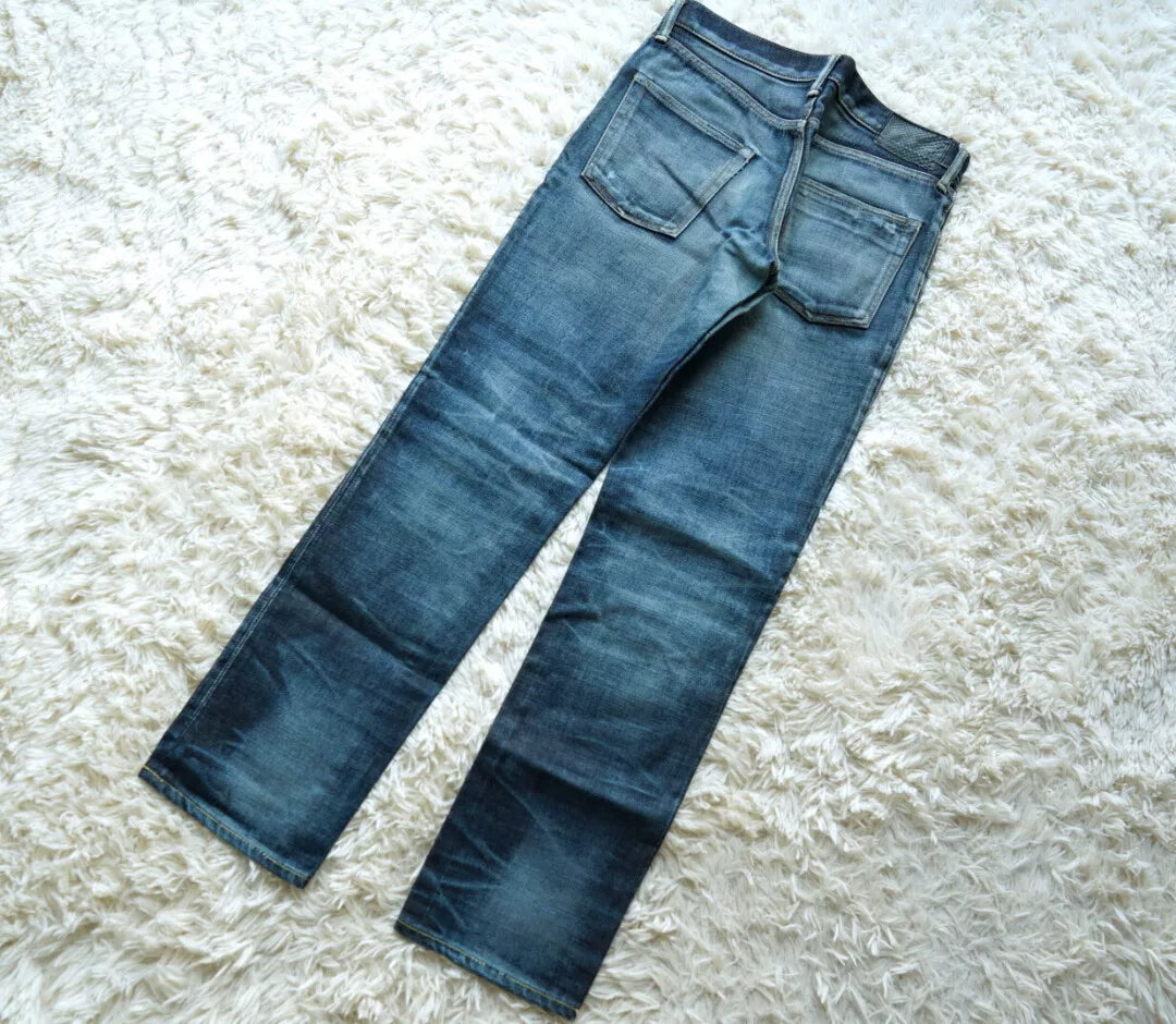 visvim 04 Nonwash Black Snakeskin Jeans