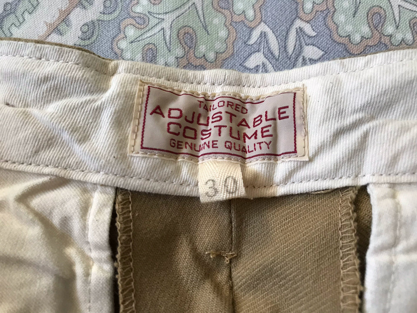 Adjustable Costume High-Waist Wide-Leg Cargo Pants