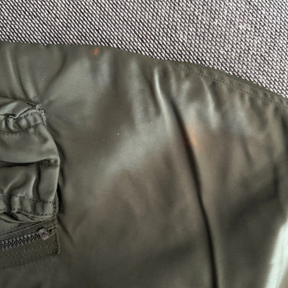 vintage alpha ma-1 bomber flight jacket