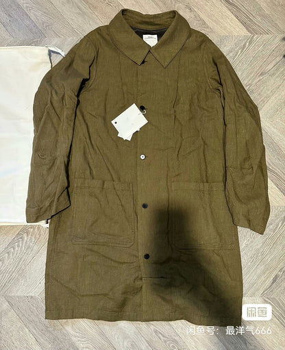 visvim Ayres Coat in Olive Color