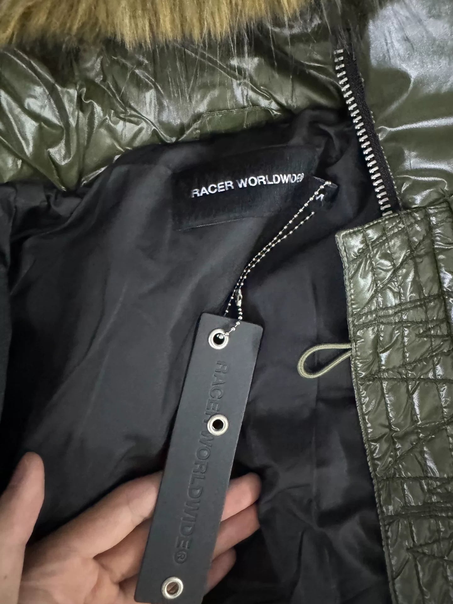 Racer Worldwide Military Green Vest