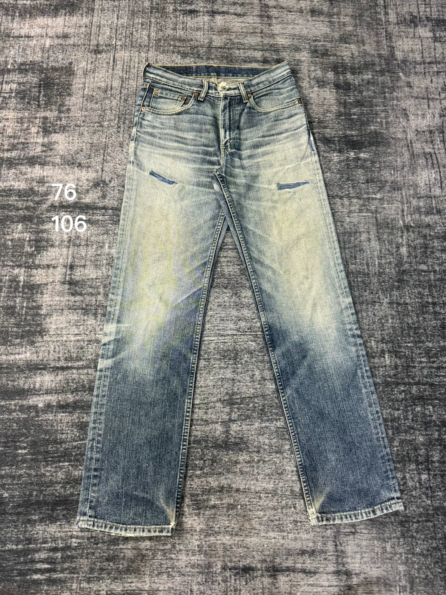 Vintage Levi's 533 2000s Japan Blue Jeans