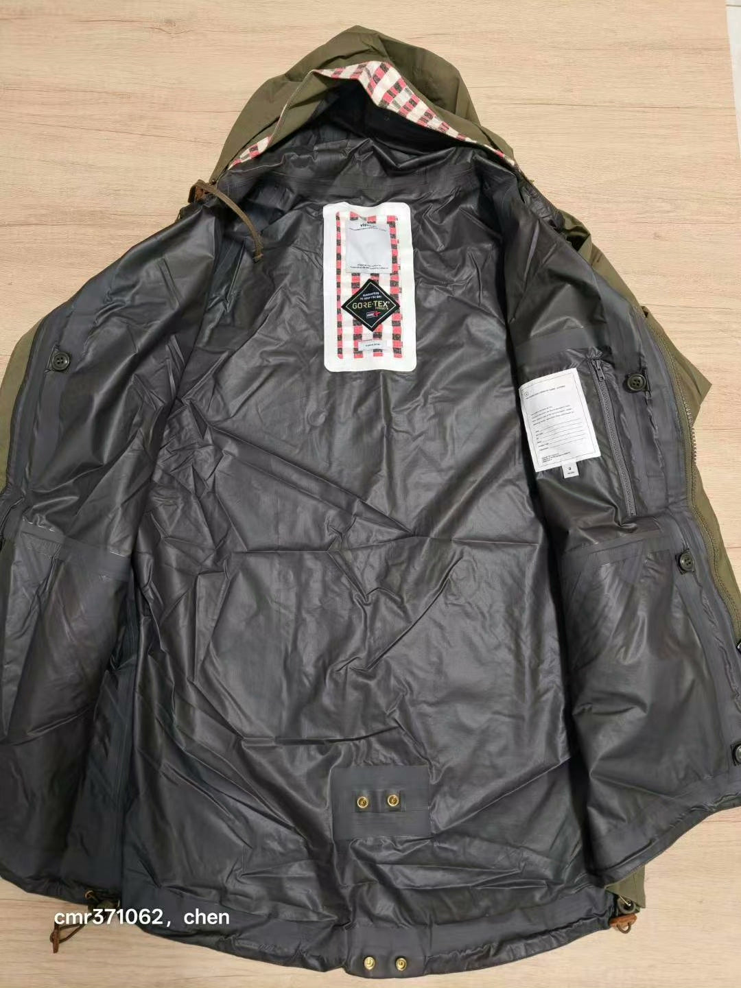 visvim 17ss nomad jkt gore-tex