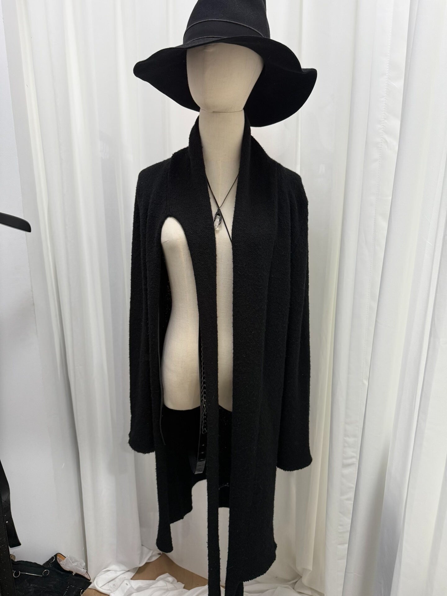 Yohji Yamamoto Y's Men Wool Blend Cardigan