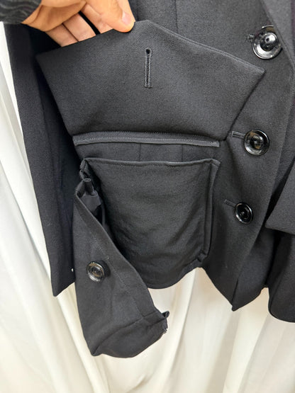 Yohji Yamamoto 23AW Waist-Cinched Jacket