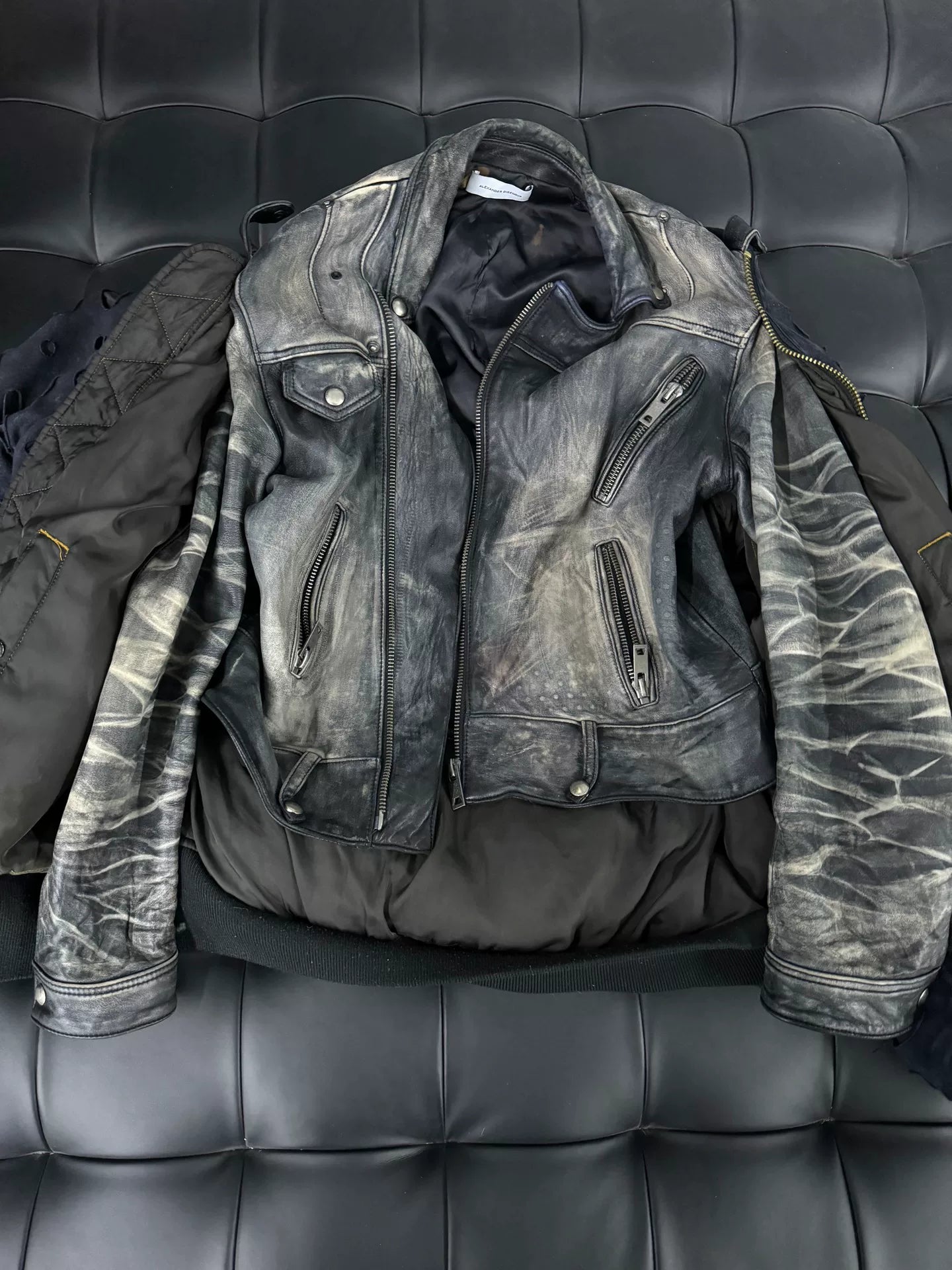 Alexander Digenova Two-in-One Bomber Jacket