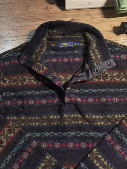 RRL Navajo Fleece Pullover Coat