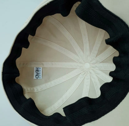 goodenough newsboy cap in ivory color