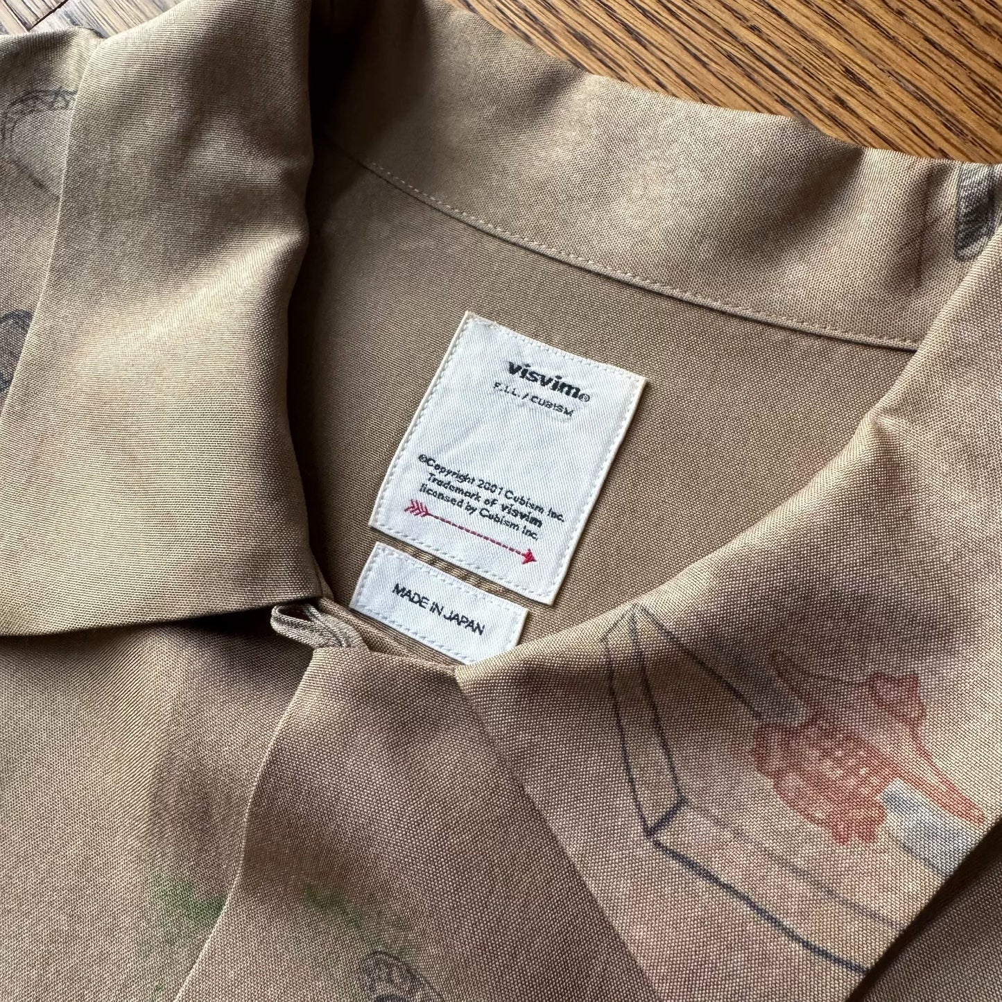 visvim 21ss Wallis S/S Garden Shirt