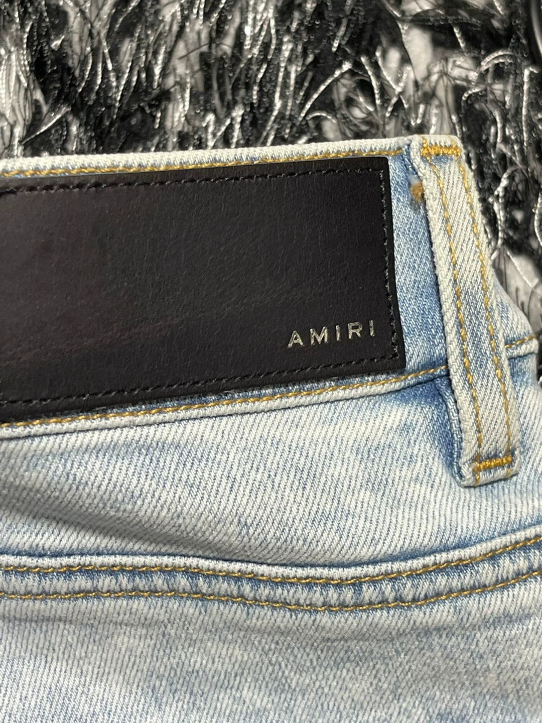 amiri mx1 distressed skinny jeans