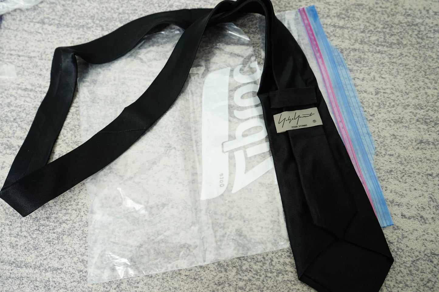 Yohji Yamamoto Tiger Tie