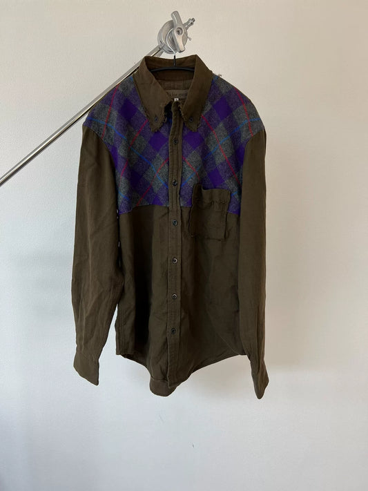 Yohji Yamamoto Wool Blend Shirt with Fringe