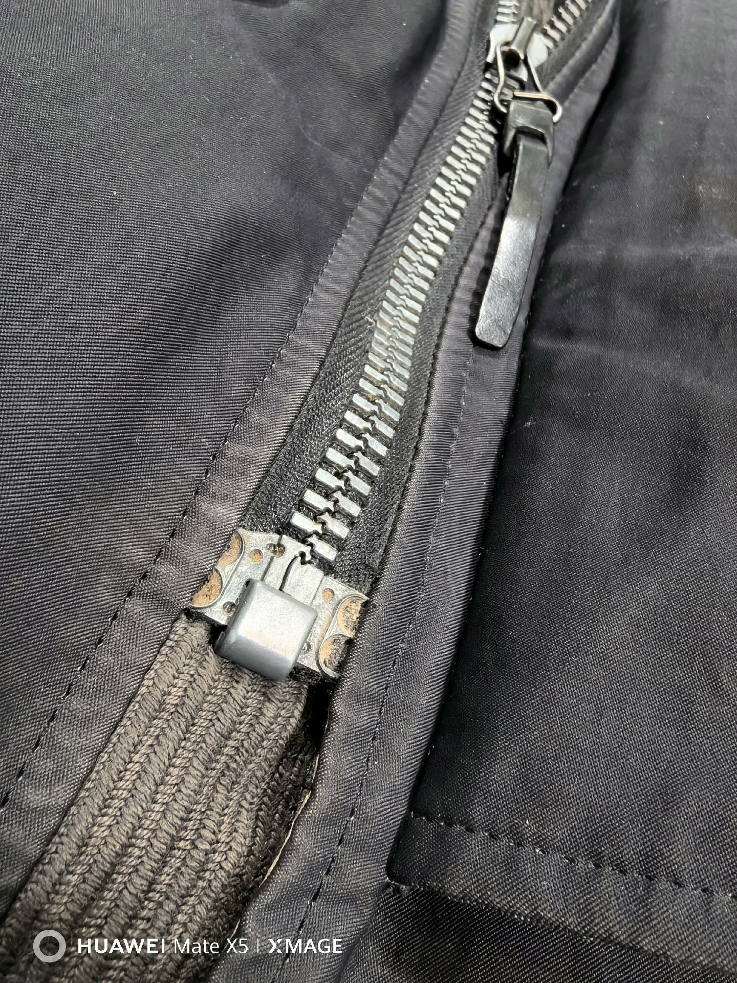 visvim valdez coat with unique mud dyeing