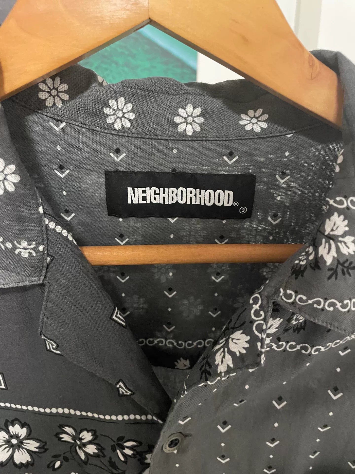 Neighborhood Bandana Short-Sleeve Shirt