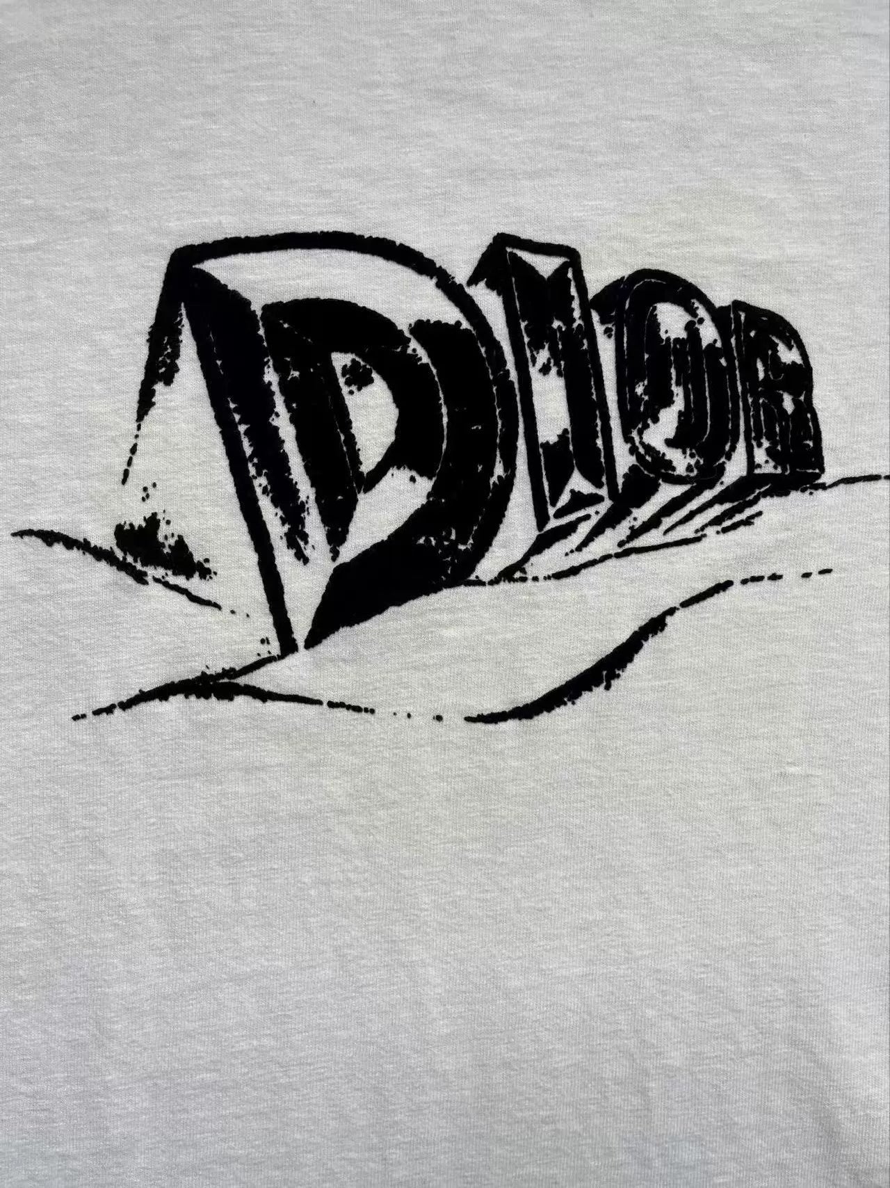 Dior Logo Short Sleeve Shirt for Men