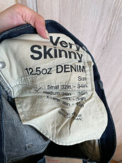 WTAPS 16AW Very Skinny Washed Jeans