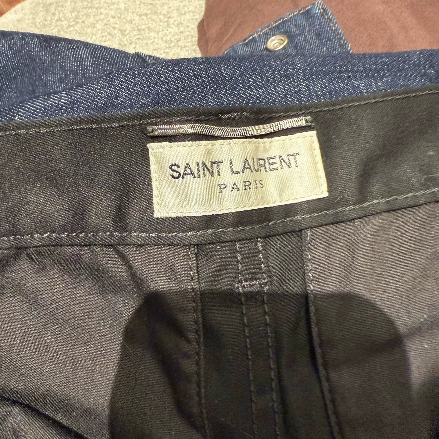 Saint Laurent Men's Slim Fit Casual Pants