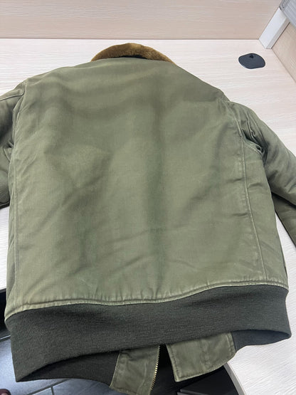 Freewheelers B10 Jacket in Olive Green