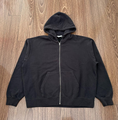 digawel zip hoodie in black color