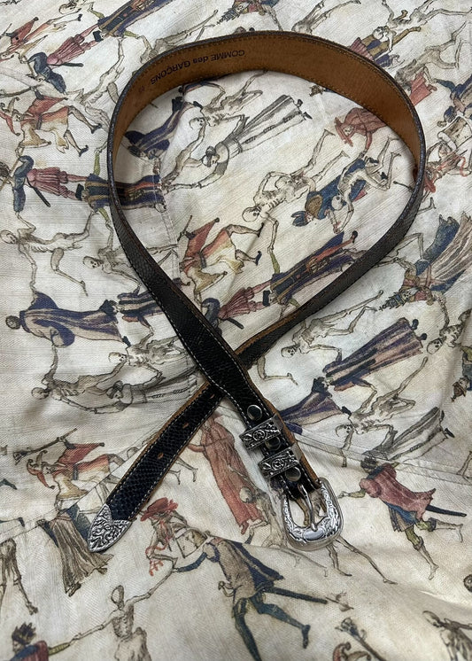 Comme des Garcons Decorative Leather Belt