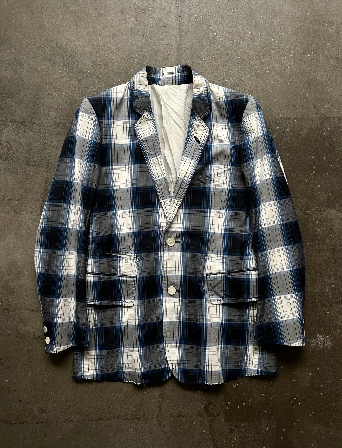 TAKAHIROMIYASHITA Plaid Blazer