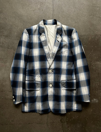 TAKAHIROMIYASHITA Plaid Blazer