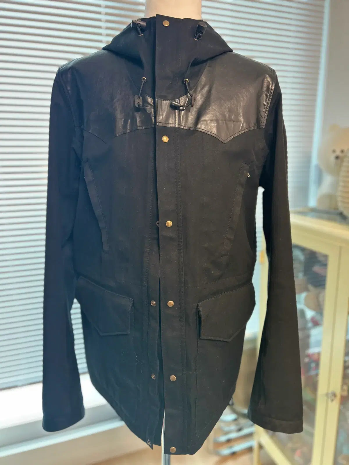 Visvim Hadrian Gore-Tex Black Jacket