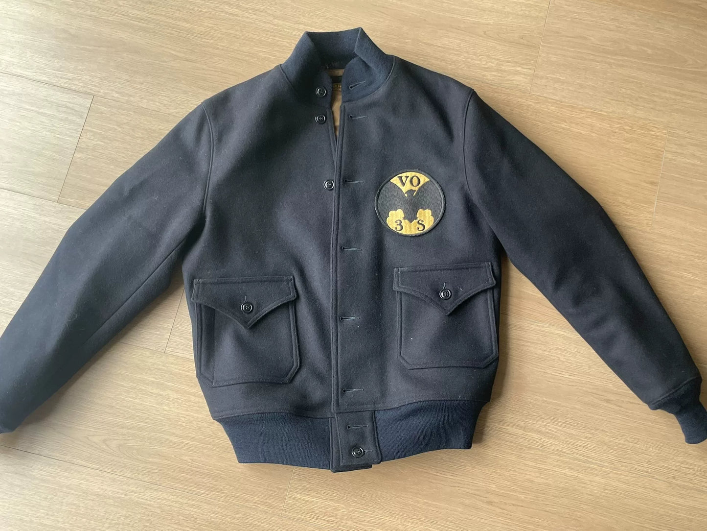 Freewheelers A1 Pilot Wool Jacket