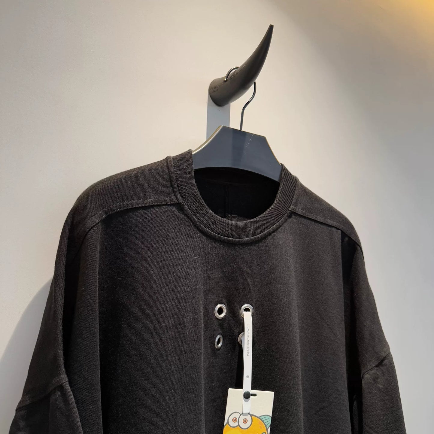rick owens oversized short sleeve tee