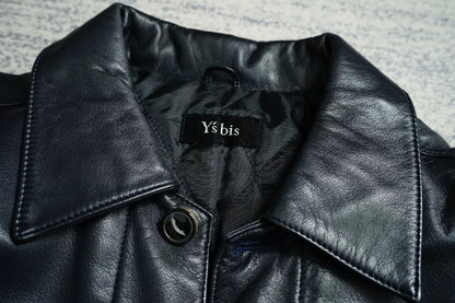 Yohji Yamamoto Padded Leather Jacket