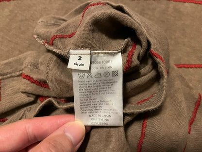 visvim 16SS ICT Mud-Dyed Short-Sleeve
