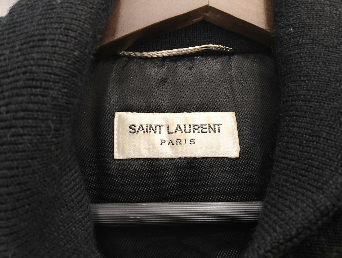 Saint Laurent Leopard Print Bomber Jacket
